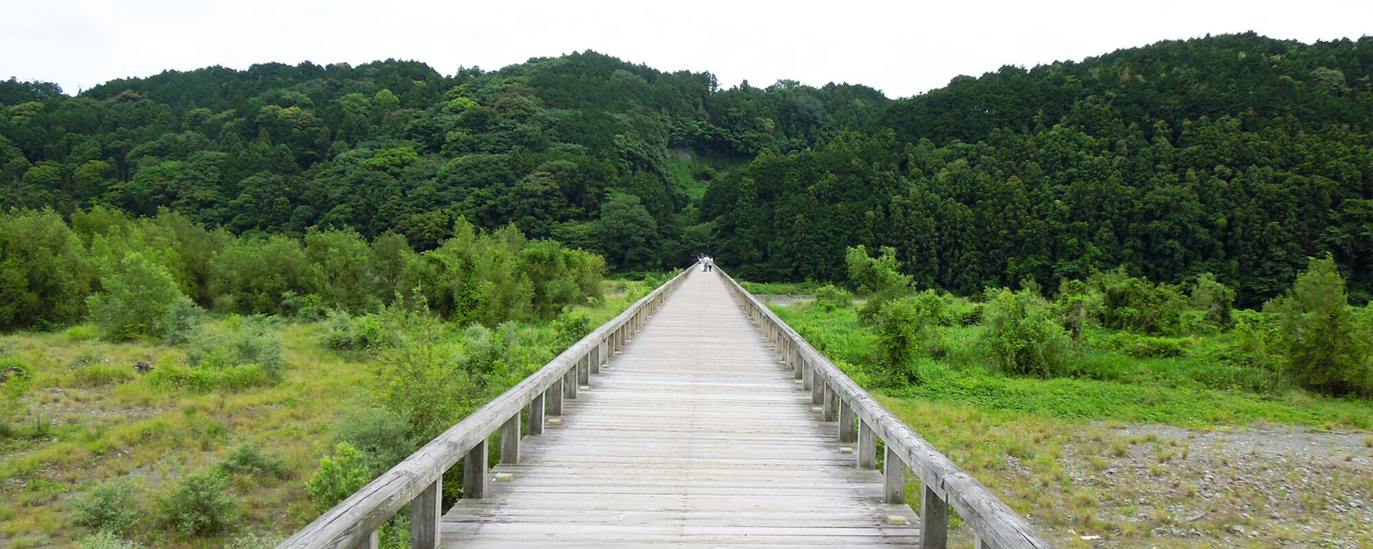 静岡県島田市蓬莱橋